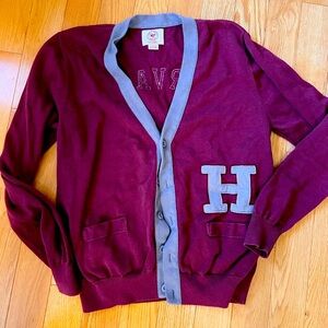 Vintage Harvard cardigan